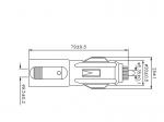 Adapter tal-Lajter tas-Sigaretti Auto Male Plug bl-LED
